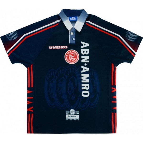 Tailandia Camiseta Ajax 2ª Kit Retro 1997 1998 Negro
